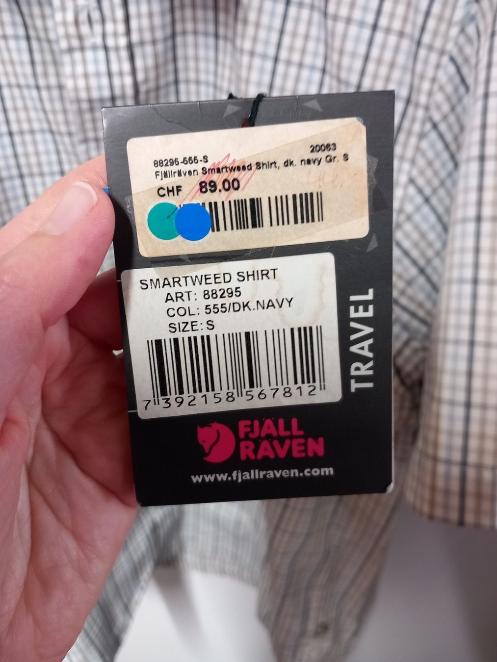 Fjällräven Camicie: Fjällräven Smartweed Hemd Gr.S, NEU – Nuovo (secondo la descrizione) da Gwatt (Thun) venduto da umwelt-brocki 5