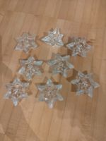 Kerzenhalter - Sternform - 8 Stk