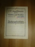 Bern, J.F. Aeschlimann Früchte und Gemüse, 1953