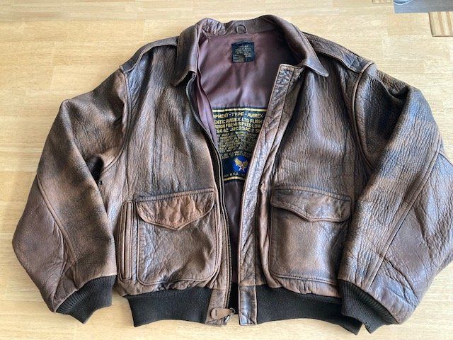 Avirex Jacken: Avirex "First Generation" 80er Bomberjacke XL – Gebraucht aus Affoltern am Albis von premiumparts