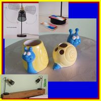 Lampe de chevet set 2 Piece.Zum Natel Aufladen!Helles Licht!