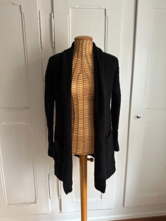 ABERCROMBIE & FITCH - Strickjacke schwarz XS