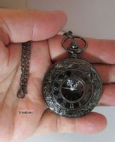 NEU Umhängeuhr und Taschenuhr Keramikeffekt