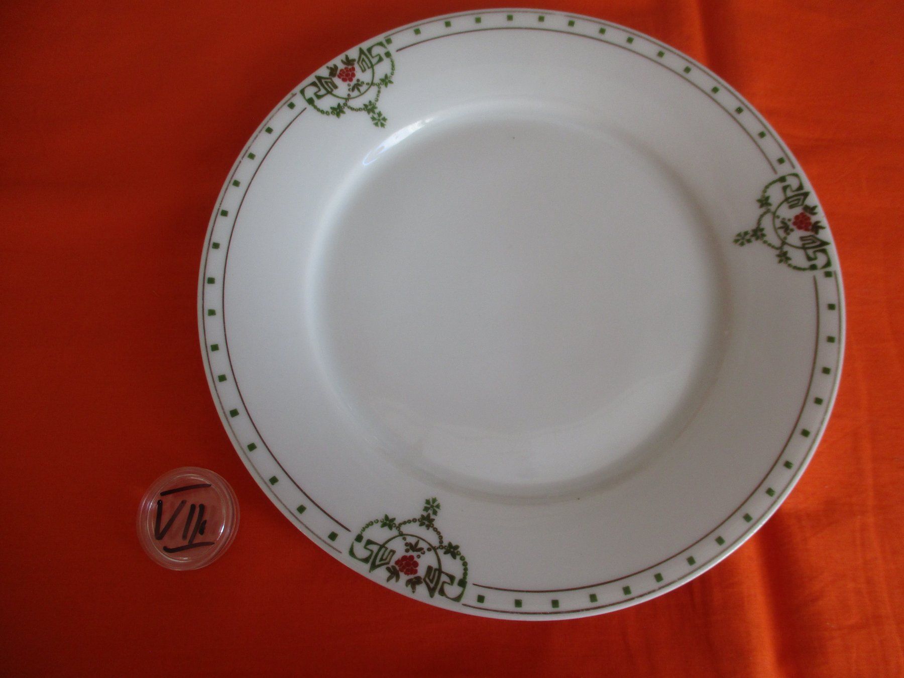 Piatti: Langenthal Dessertteller Jugendstil – Usato da Birsfelden venduto da alles-muss-raus