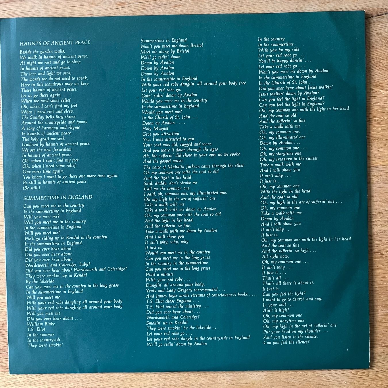 Dischi in vinile: Van Morrison - Common One / 1. NL-Press. 1980 - Very nice – Usato da Gais venduto da soundcave57 2