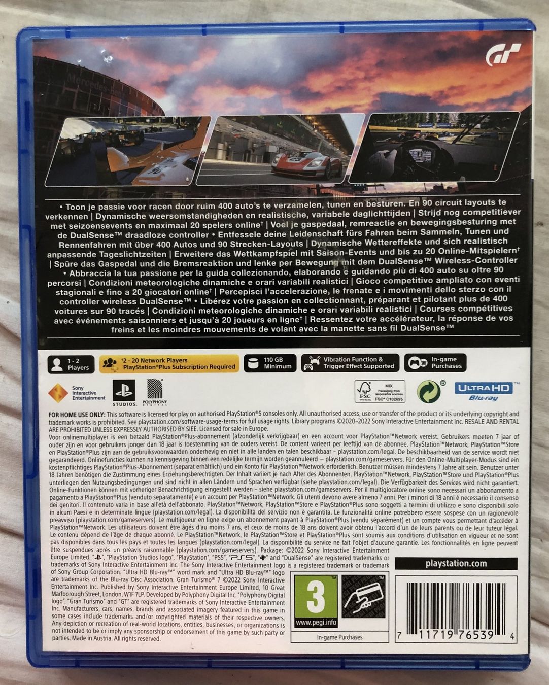 Spiele: PS5 -  GRAN TURISMO 7 – Gebraucht aus Schaffhausen von durruti 1