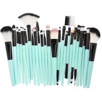 25 pièces pinceaux de maquillage