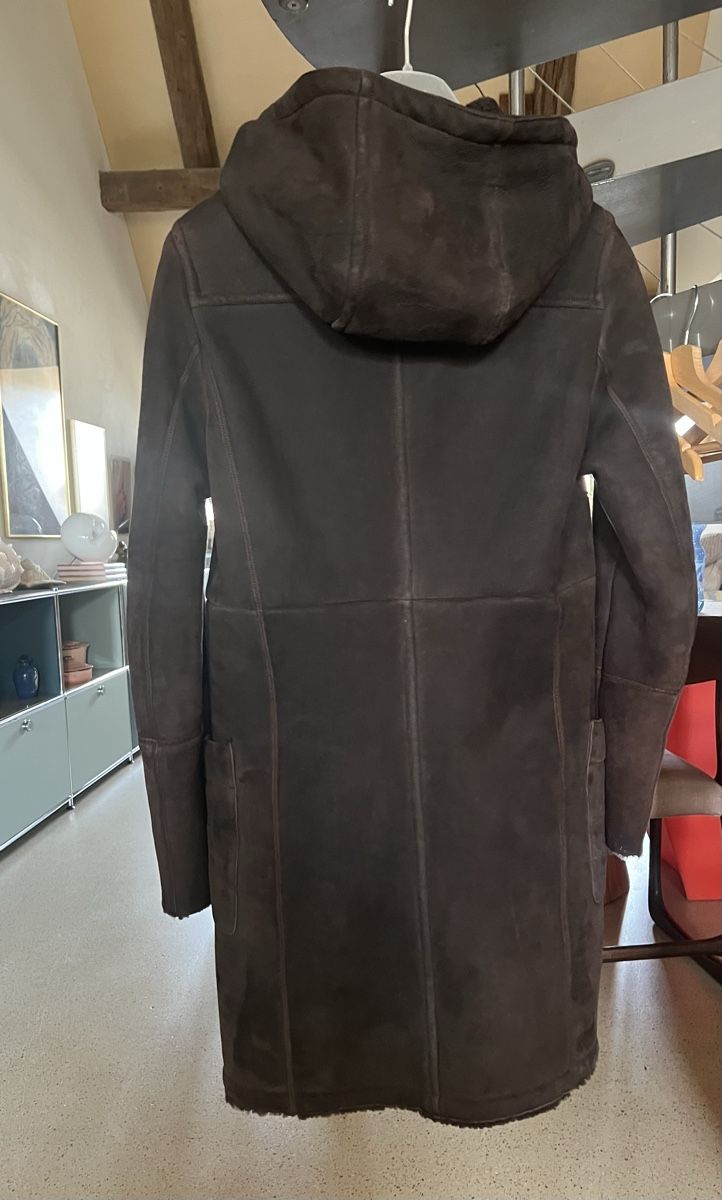 Prada Cappotti: Prada Leder Mantel 38 – Usato da Dietikon venduto da k.mirella 1