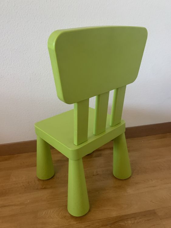 Kinderstuhl, Ikea Mammut, grün Kaufen auf Ricardo