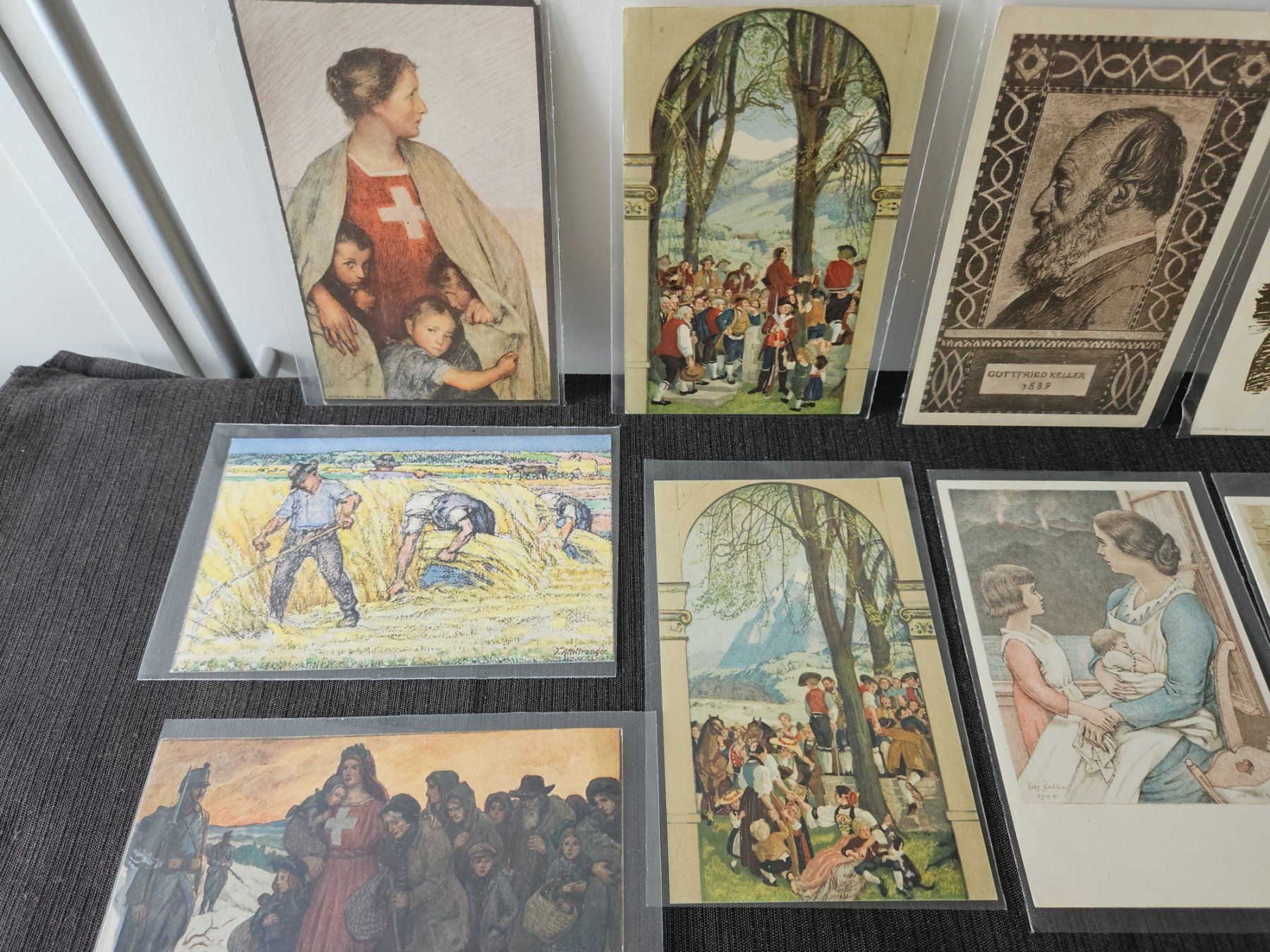 Cartoline postali: Bundesfeier Postkarten 14 Stück – Usato da Oberrieden venduto da Sun-and-Sand 2