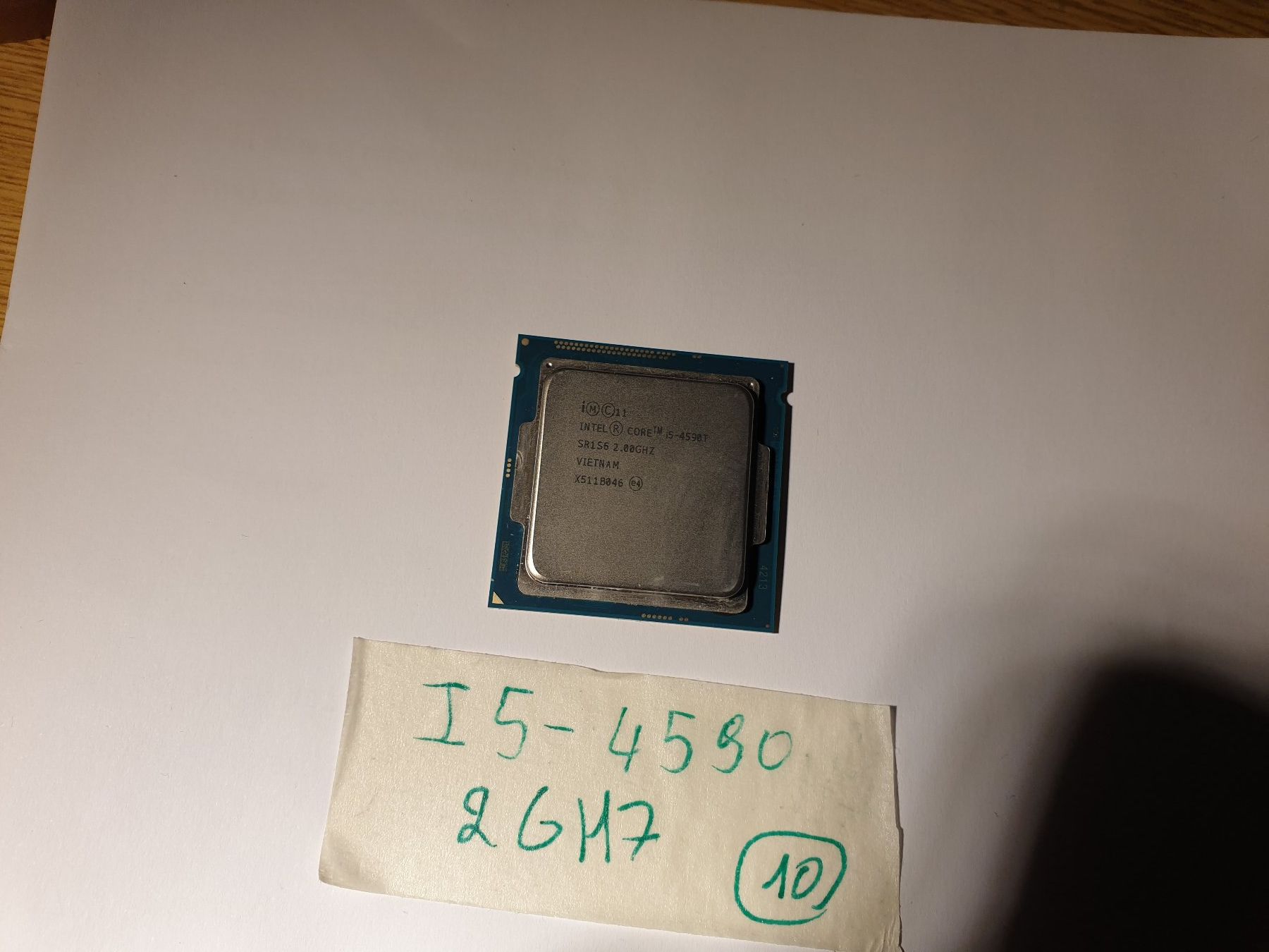 Intel Componenti elettronici: Processeur I5-4590 / 2Ghz – Usato da Moudon venduto da Triscele9