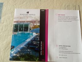 2für1 Eintritt Solebad Hotel Eden im Park