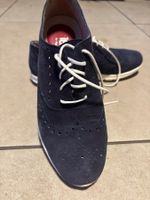 Leichte Halbschuhe aus Velourleder Gr. 37