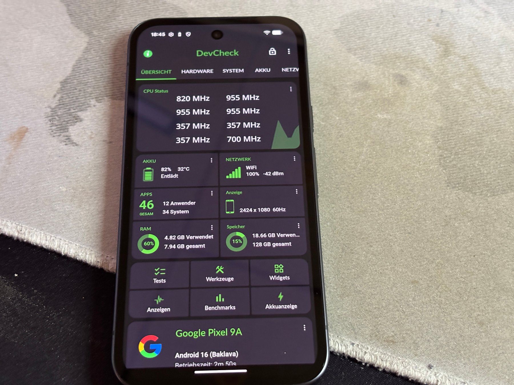 Google Telefoni cellulari / Smartphones: Google Pixel 9a 128Gb#30 – Usato da Au SG venduto da bah_6f5w 4