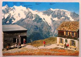 Blick von der Weissmieshütte aus