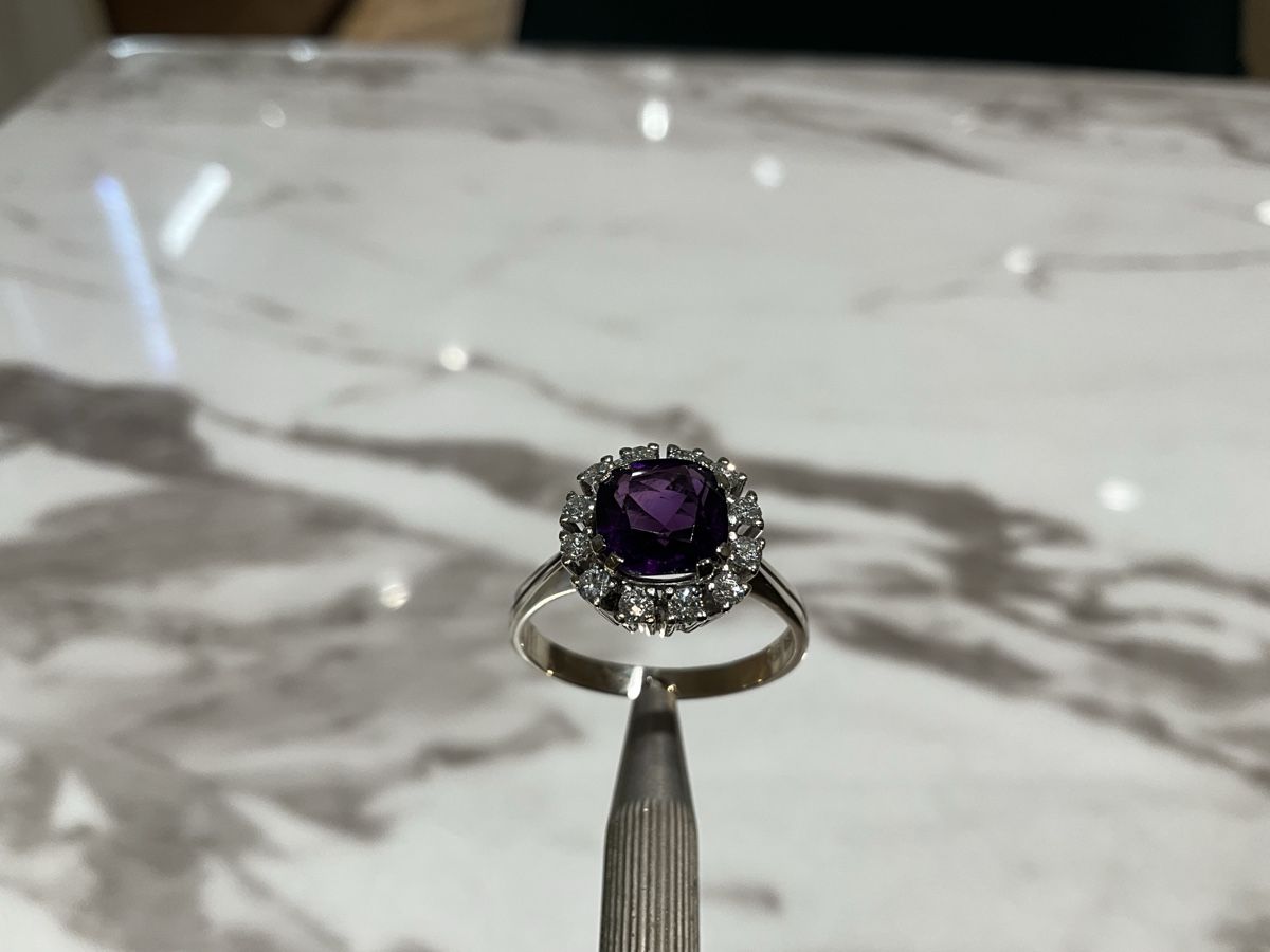 Anelli: Damenring 18k Weißgold – Usato da Schaffhausen venduto da glamour-shop