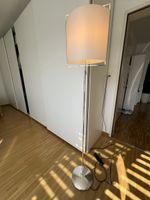 Stehlampe von TVE Milano, Lampenschirm Stoff, Top Zustand