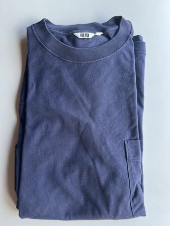 Uniqlo Langarmshirt XL blau