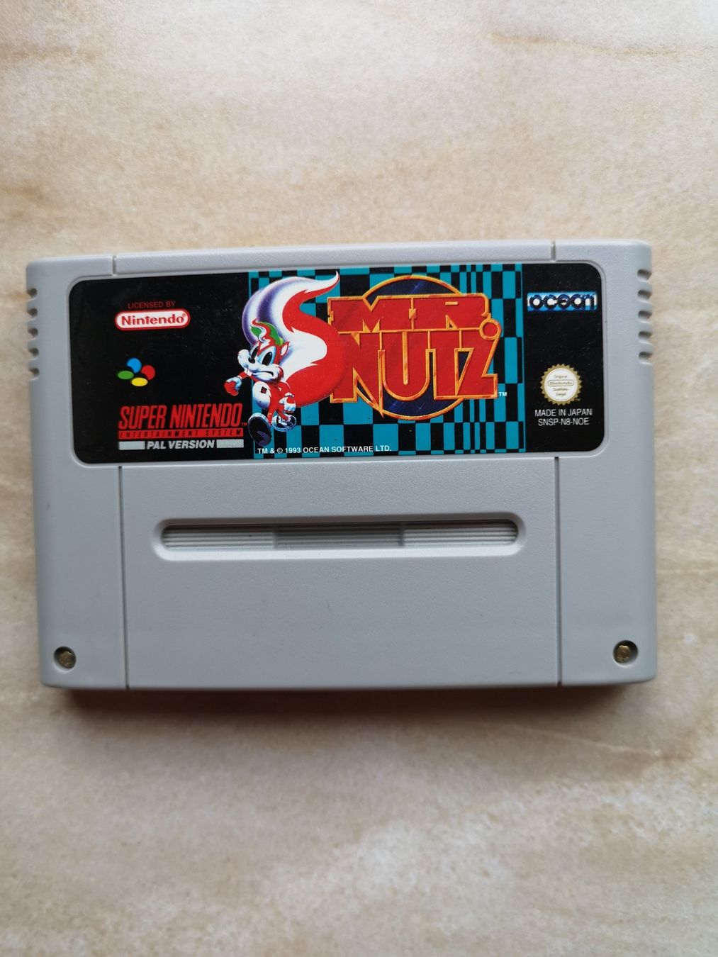 Nintendo Giochi: Super Nintendo Mr. Nutz – Usato da Herisau venduto da Leonie66