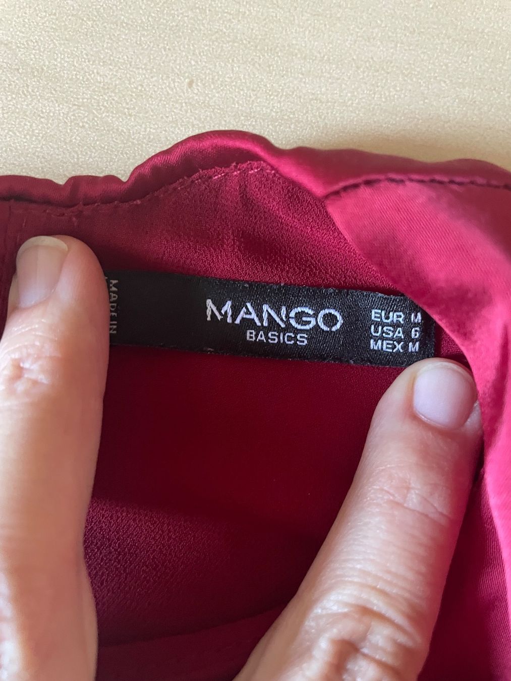 Mango Vestiti: Mango Burgundy Kleid M/38 – Usato da Zürich venduto da Angela_Fashion_Lover 4