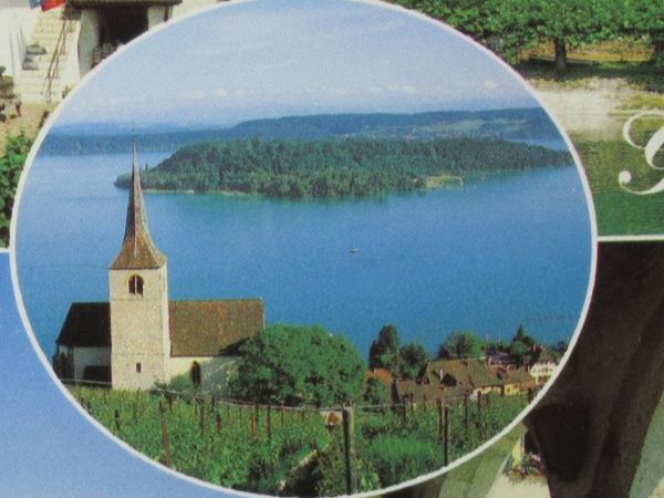 Cartoline postali: Ligerz  , Kirche   1991 – Usato da Grenchen venduto da Bluemchen1900