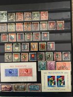 Briefmarken Sammlung Pro Juventute Schweiz