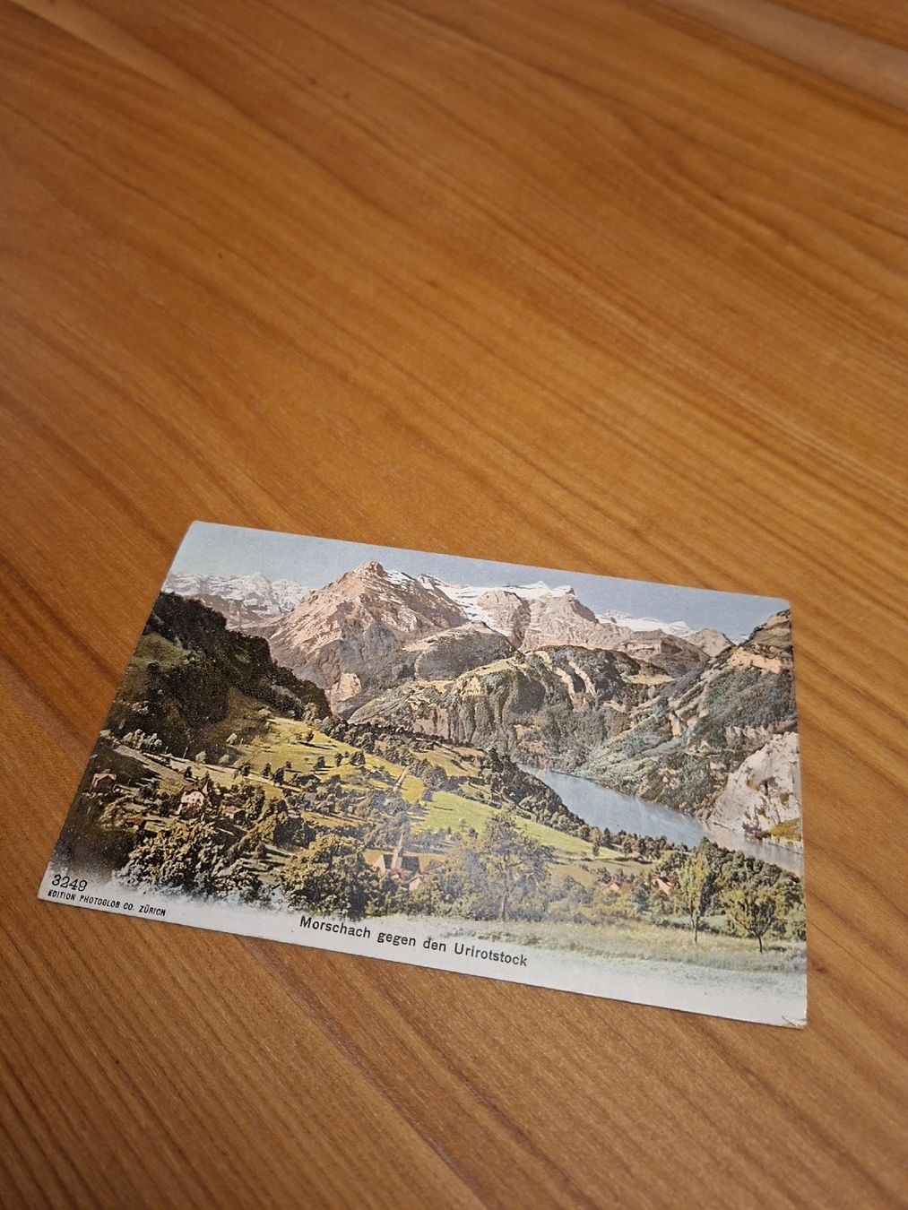 Cartoline postali: Morschach Postkarte 1907 – Usato da Ganterschwil venduto da HeidiuPeter 1
