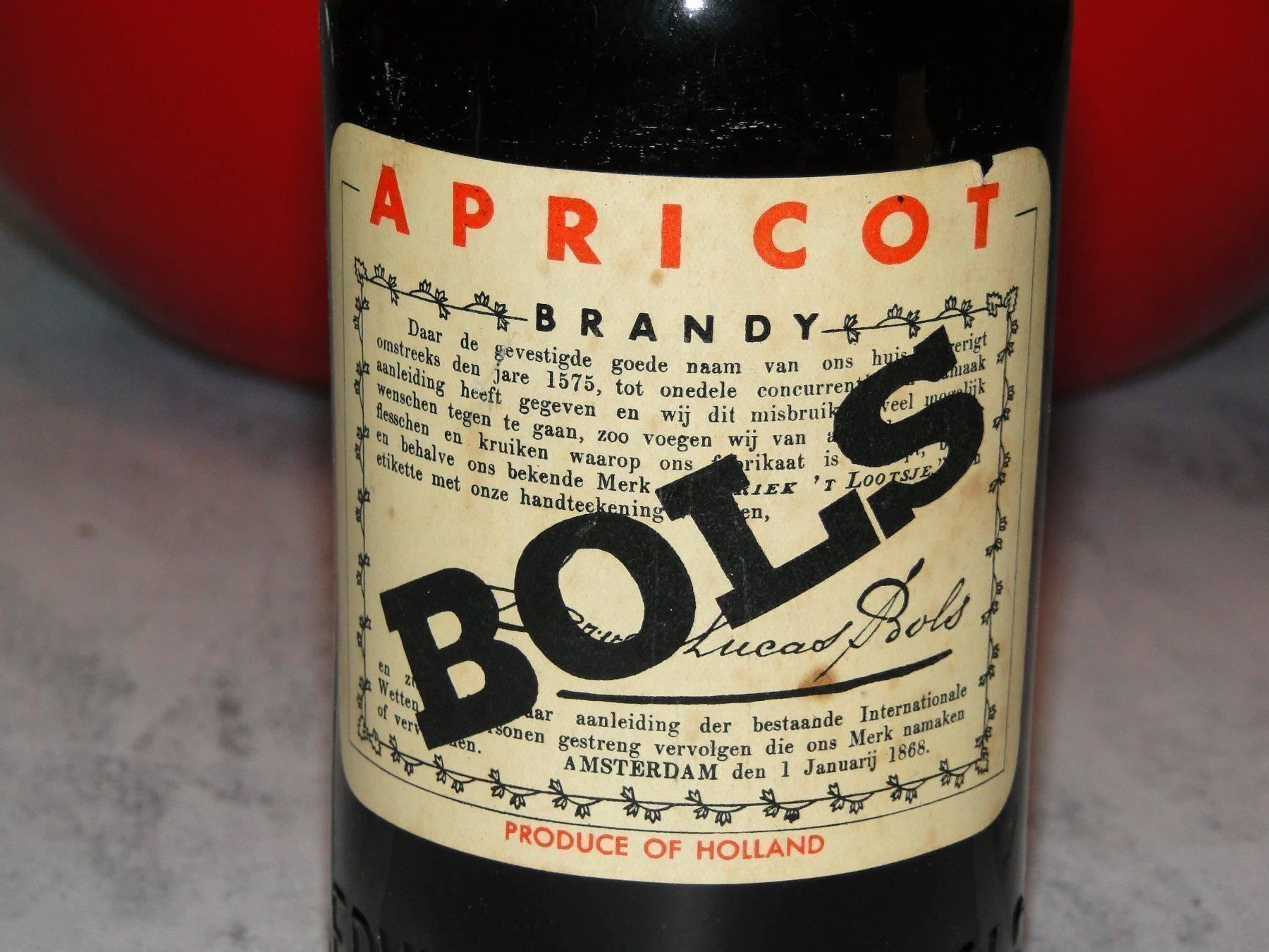 Bevande alcoliche: Vintage Bols Apricot Brandy 1960s – Nuovo (secondo la descrizione) da Emmenbrücke venduto da Ulisse-22 1