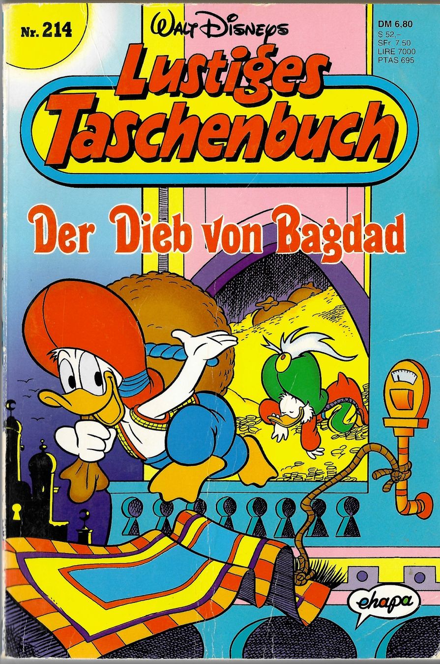 Comics: Lustiges Taschenbuch LTB 214 – Gebraucht aus Eggersriet von glasshouse3egg