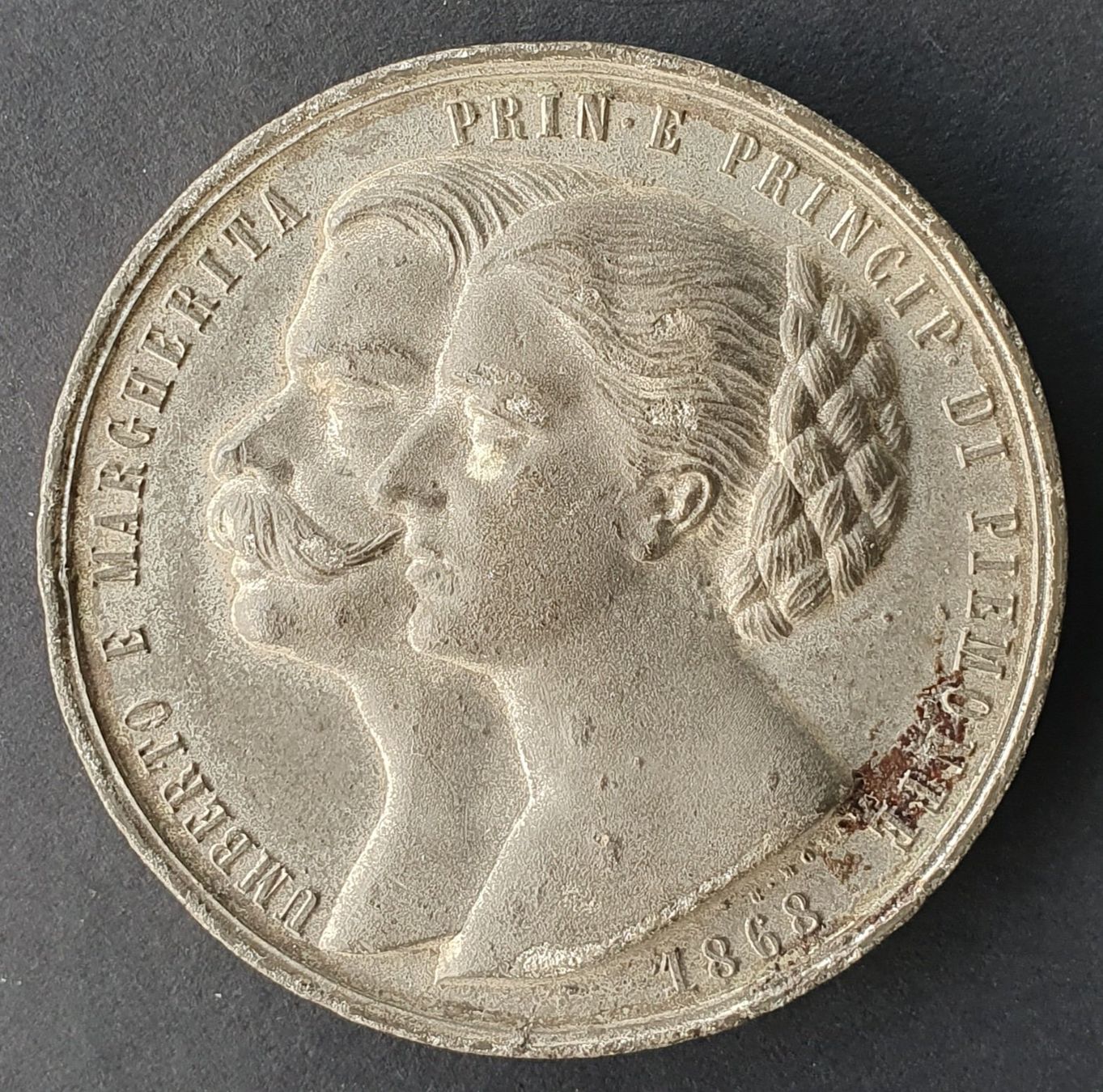 Medaglie: Medaille Torino 1868 – Usato da Egerkingen venduto da Acc1