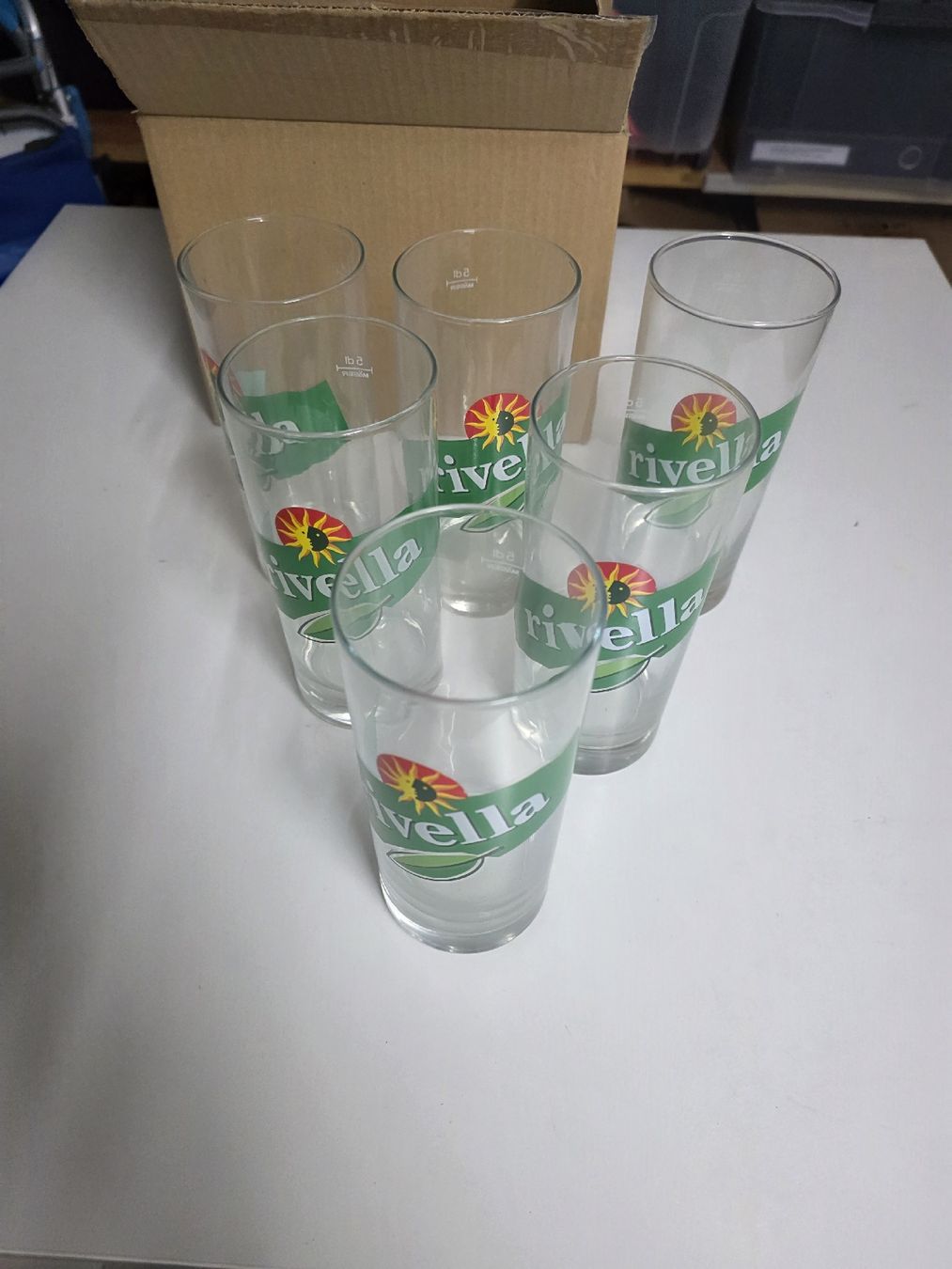 Bicchieri: Rivella Grün Gläser 6 Stk. 5 dl – Nuovo (secondo la descrizione) da Dorf venduto da Echo_Elements 1