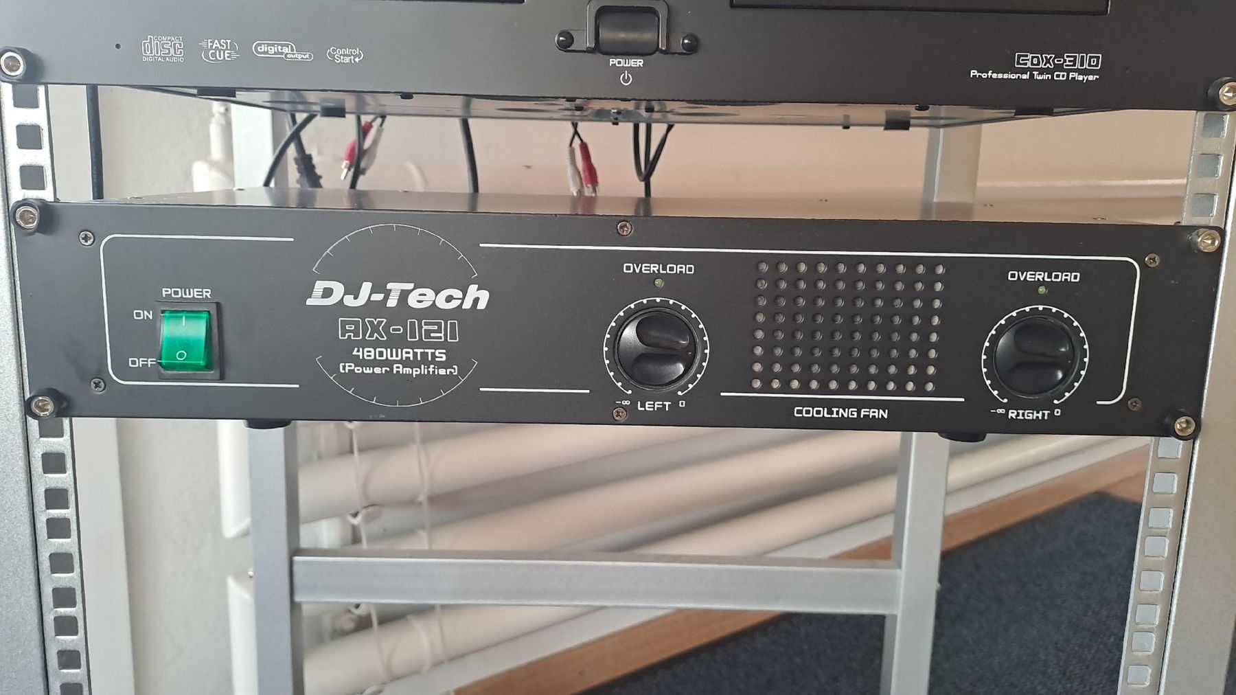 Amplificatori: DJ-Tech RX-12I Verstärker, 480W – Usato da Watt venduto da Gubrist