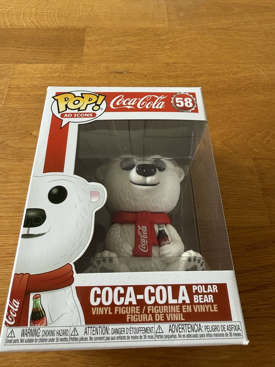 Funko Statuette: Coca Cola Bear Funko Pop Figur – Usato da Stallikon venduto da Weihnachtsgnom