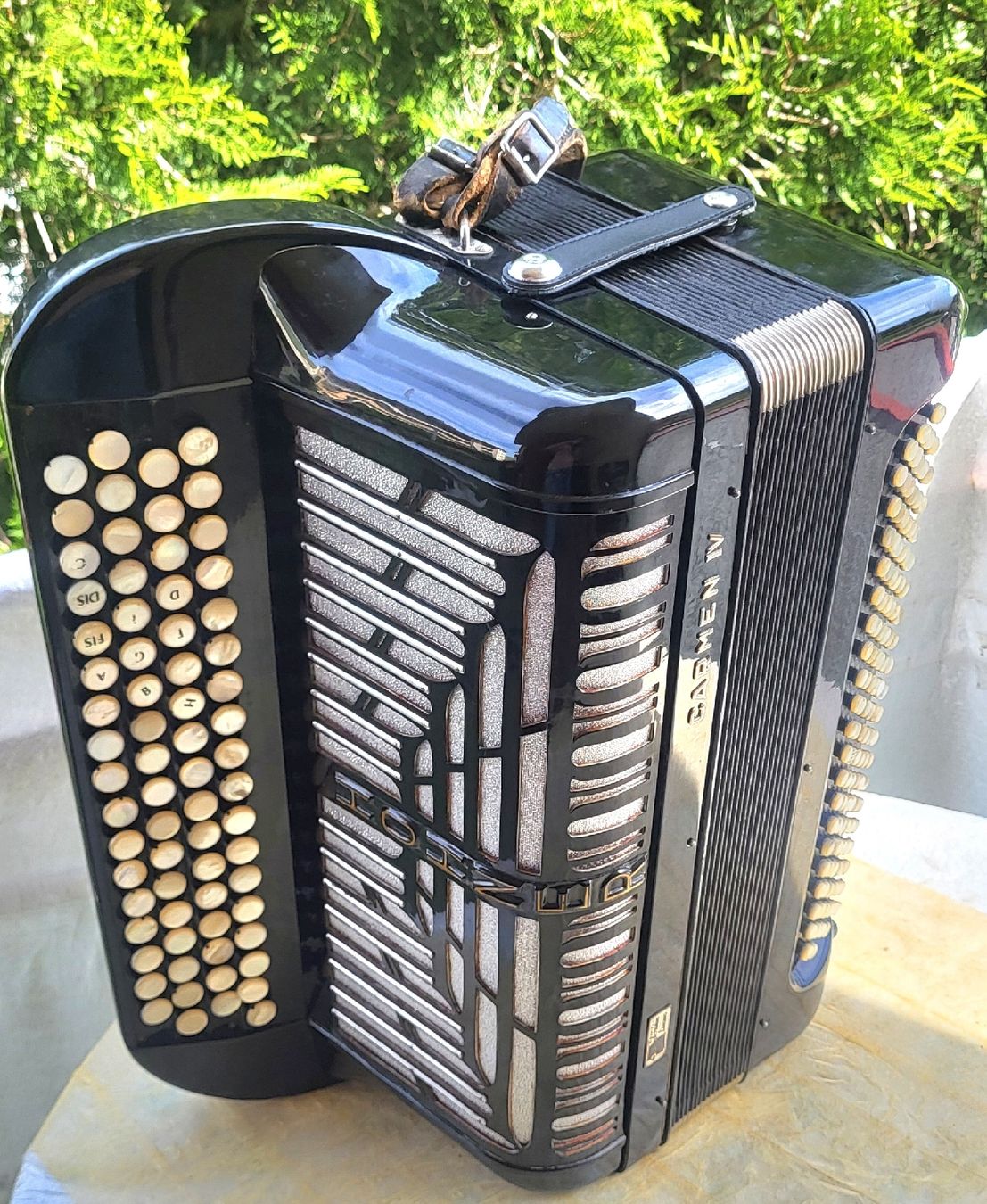 Strumenti musicali: Accordéon hohner Carmen IV  à Gradin – Usato da Penthalaz venduto da EvandroLuz 1