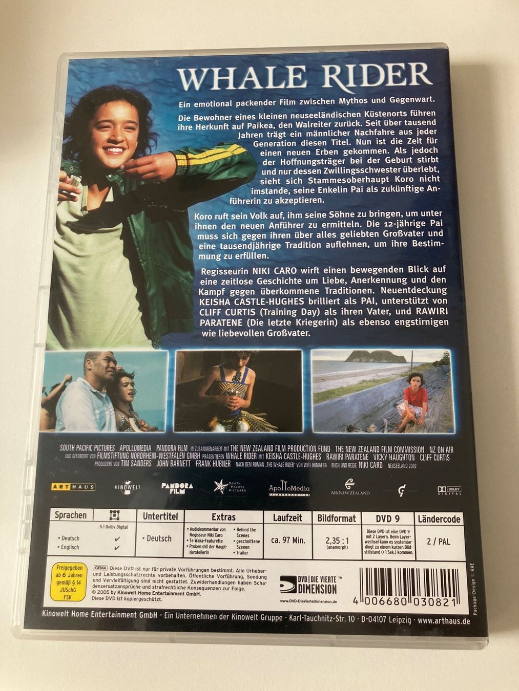 Tutti i DVDs: Whale Rider - Dvd - Neuseeland – Usato da Arbon venduto da HelFer01 1