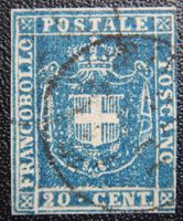 Toskana Altitalien Kat. 20 a gest. 1860 Kat. 120 Euro