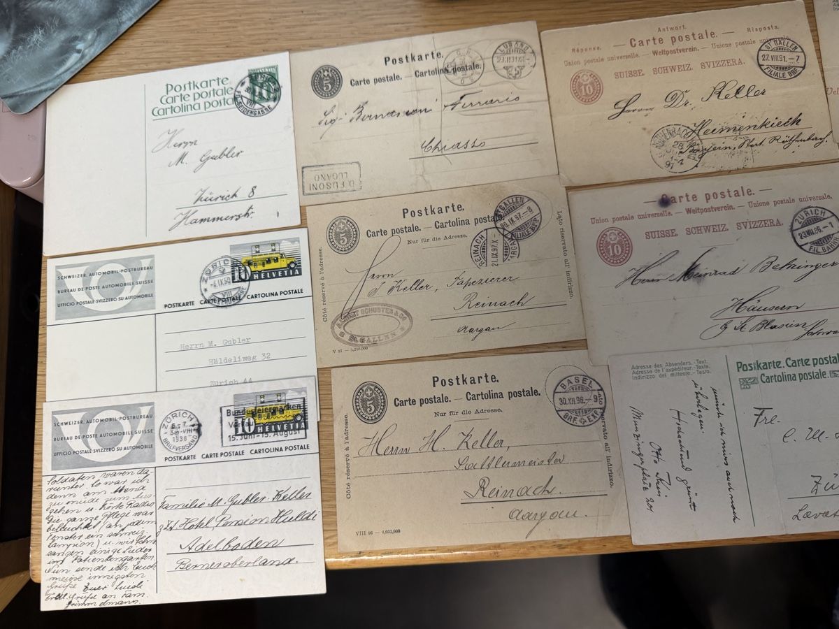 Cartoline postali: 80 AK/PK und Maximumkarten ab Alt – Usato da Murgenthal venduto da Tina_4055 9