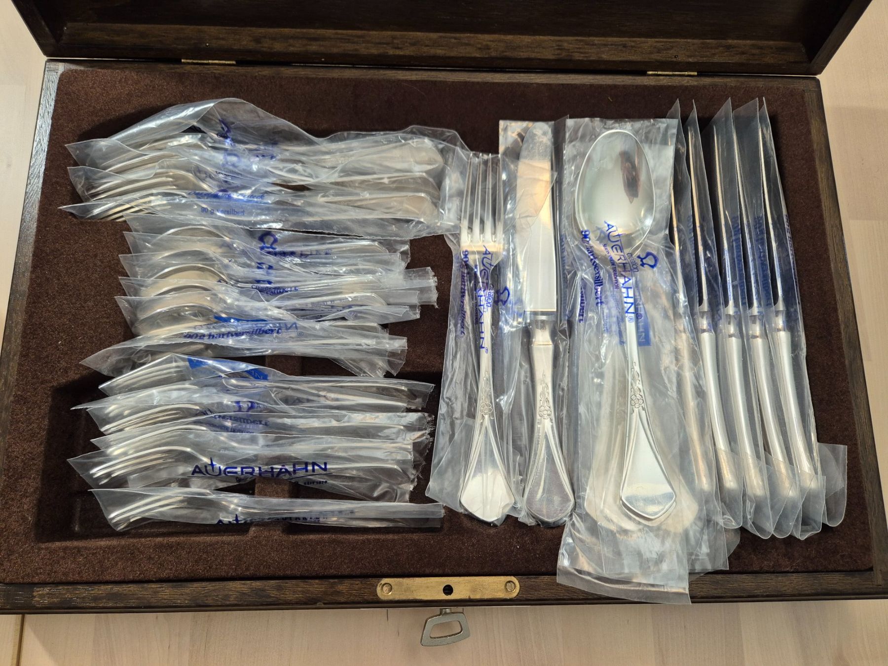 Set di posate: Auerhahn Versailles Besteck Versilbert 30-teilig neuwertig – Usato da Näfels venduto da msv_qj2g 6