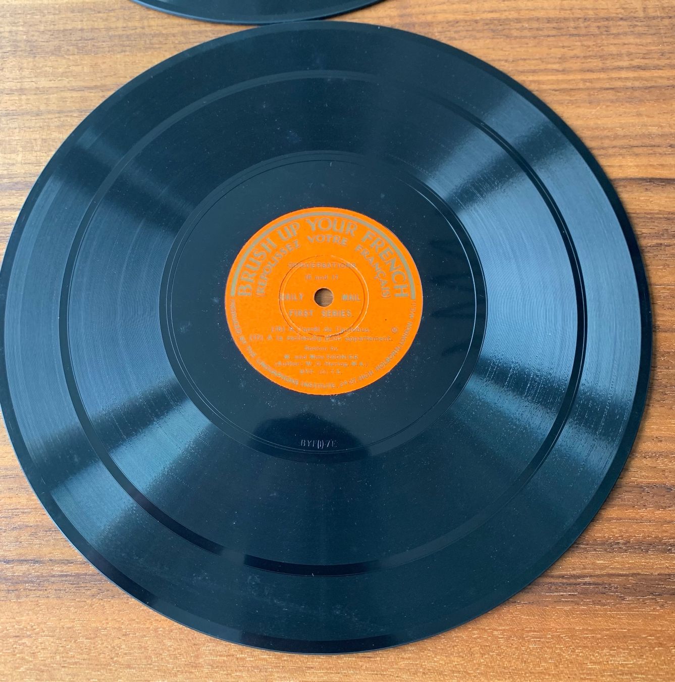 Dischi in vinile: Linguaphone Schellackplatten Sprachkurs Französisch – Usato da Opfikon venduto da BananaGio01 5