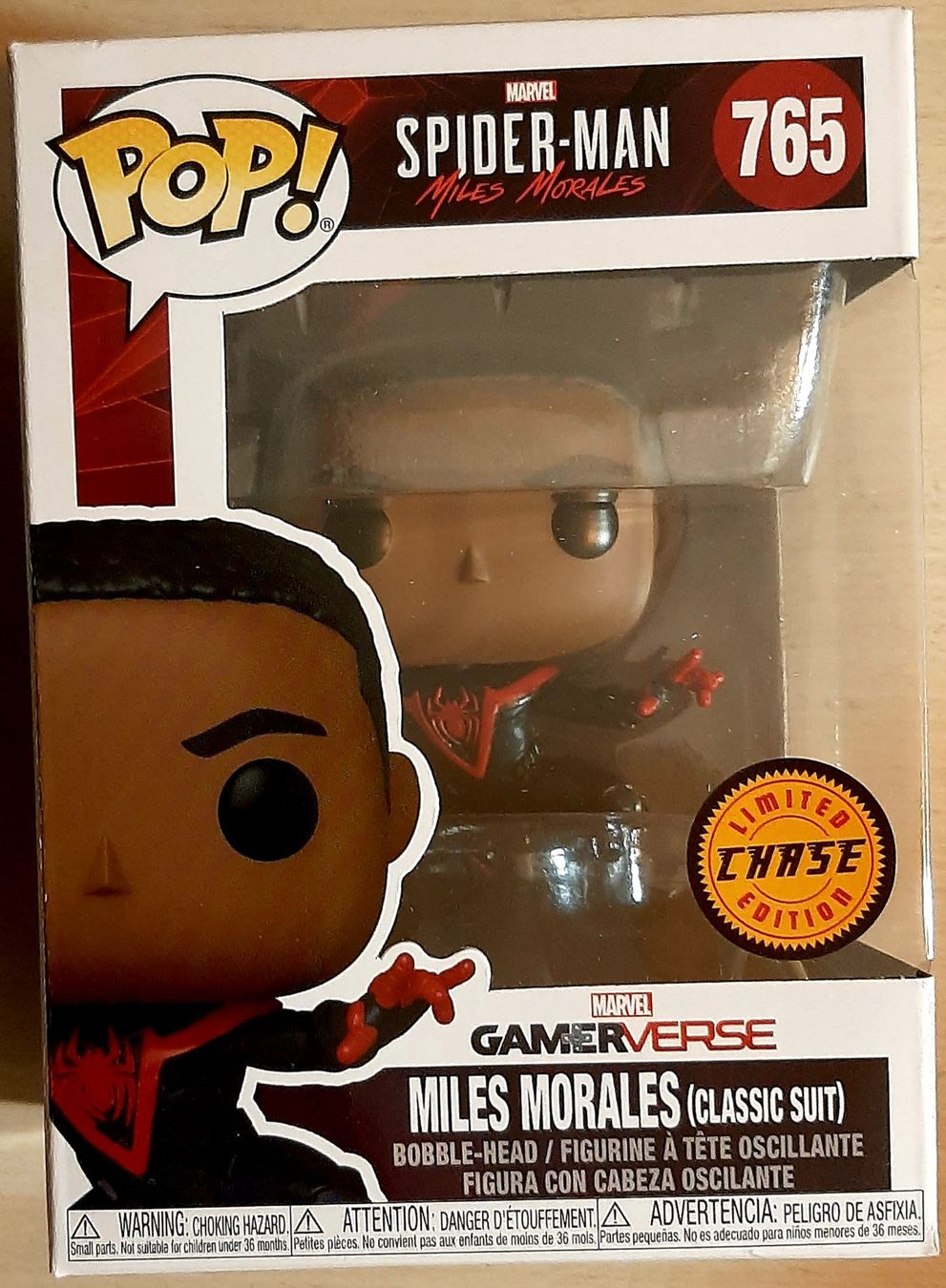Funko Statuette: Funko Pop Marvel Spider-Man  Miles Morales CHASE – Nuovo e nell'imballaggio originale da Montet (Glâne) venduto da KOADA