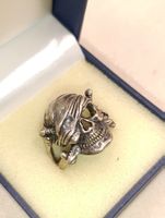 Vintage 925er Silber Herren Ring 80er Jahre Top