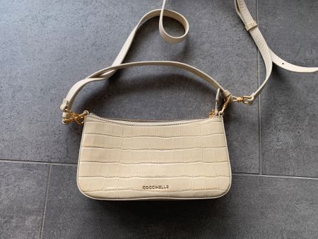 Coccinelle Tasche, hellbeige, neuwertig!