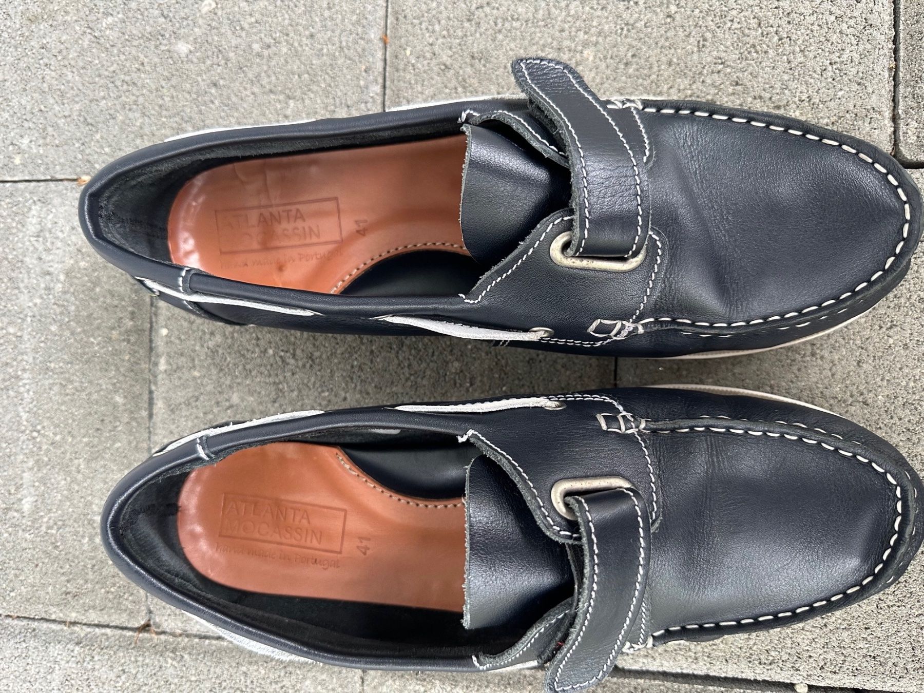 Herrenschuhe: Mocassins Atlanta, p.41 – Gebraucht aus St-Gingolph von GoldenKeys 2