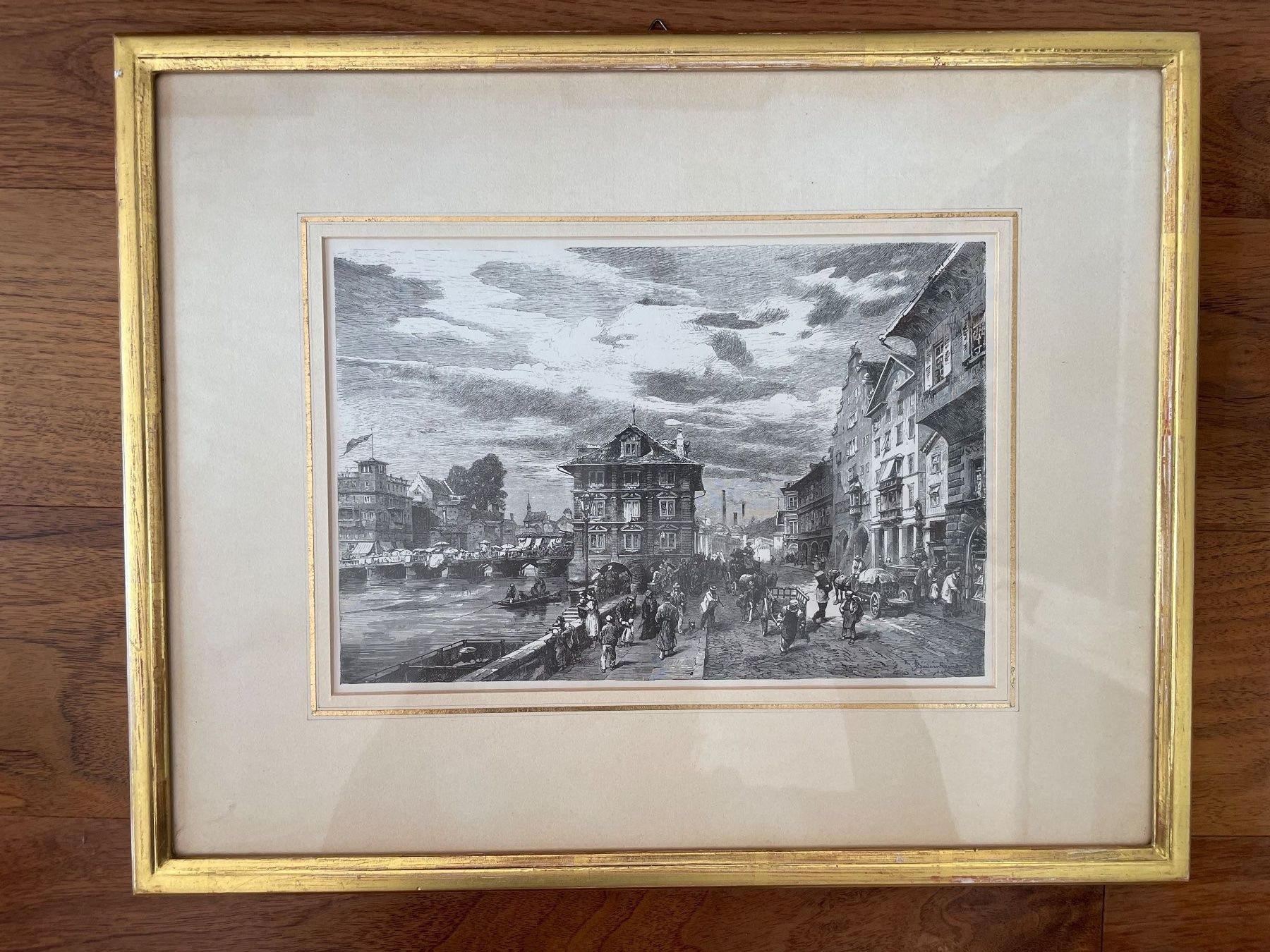 Incisioni: Holzstich um 1870 – Usato da Seuzach venduto da Sommersprosse21