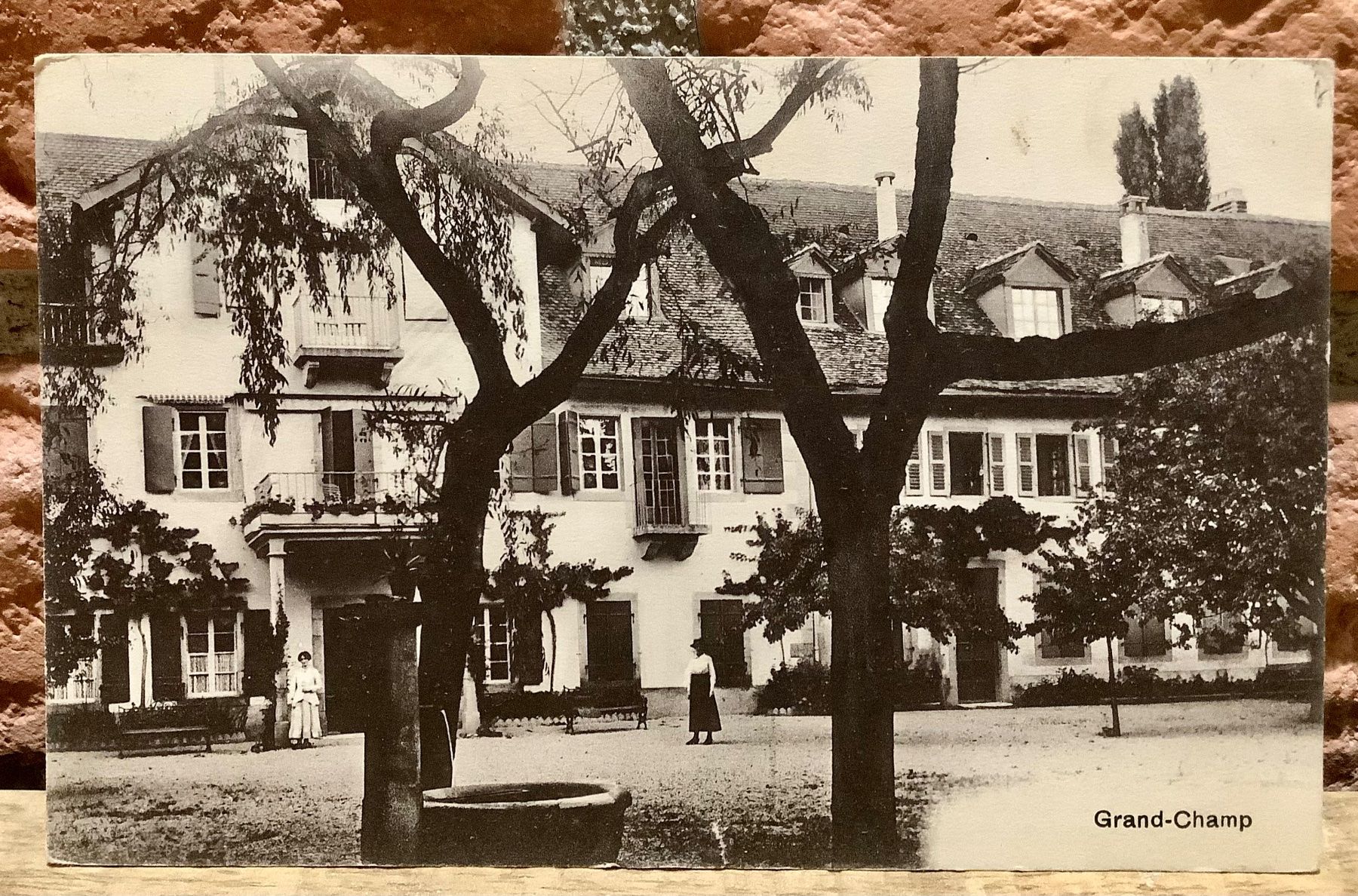 Cartoline postali: 1920 - HOTEL GRAND CHAMP - Belebt - Boudry – Usato da Root venduto da ENGLAND-TREASURES