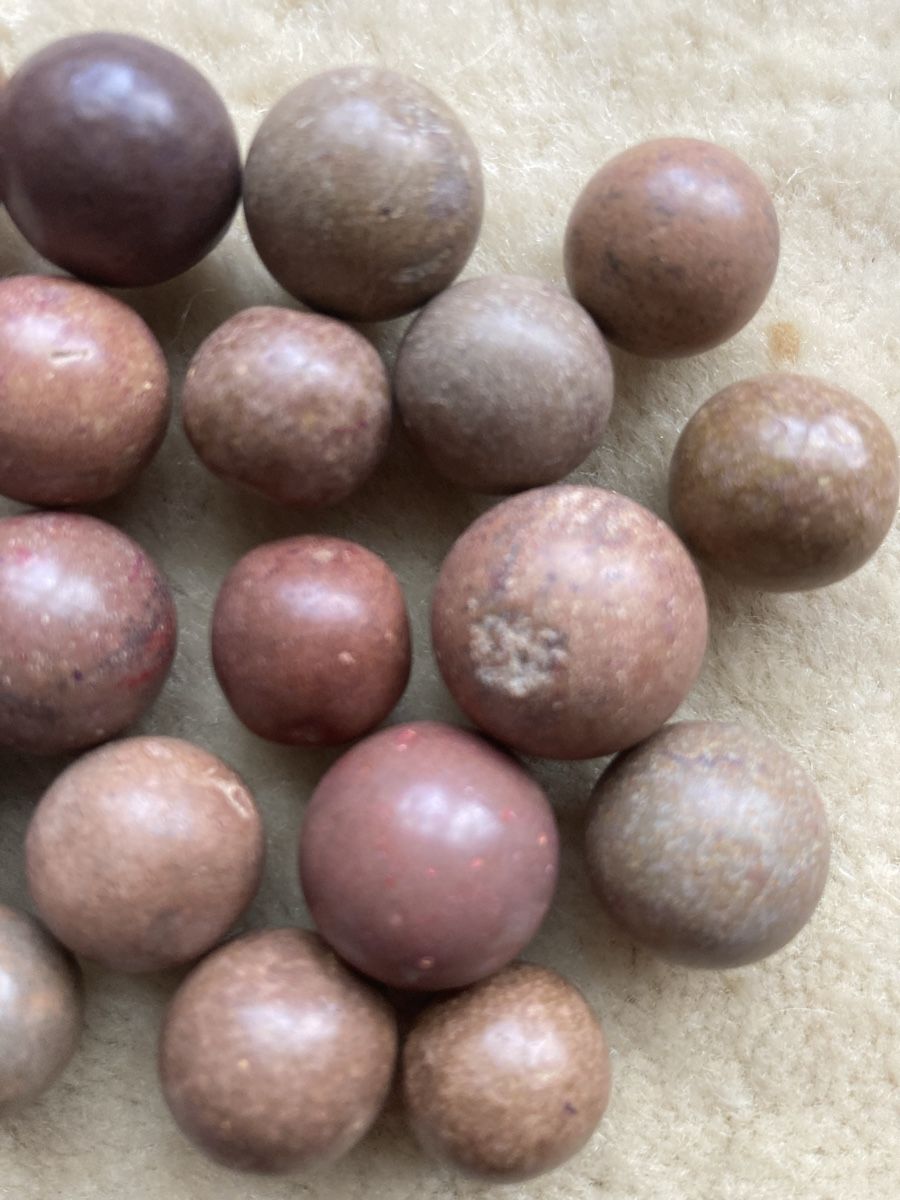 Biglie: Vintage Murmeln aus Ton – Usato da Burgdorf venduto da Jointler 1