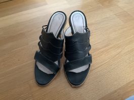 Leder Sandalen 40 Vero Cuoio Italy Russo sehr hohe Qualität