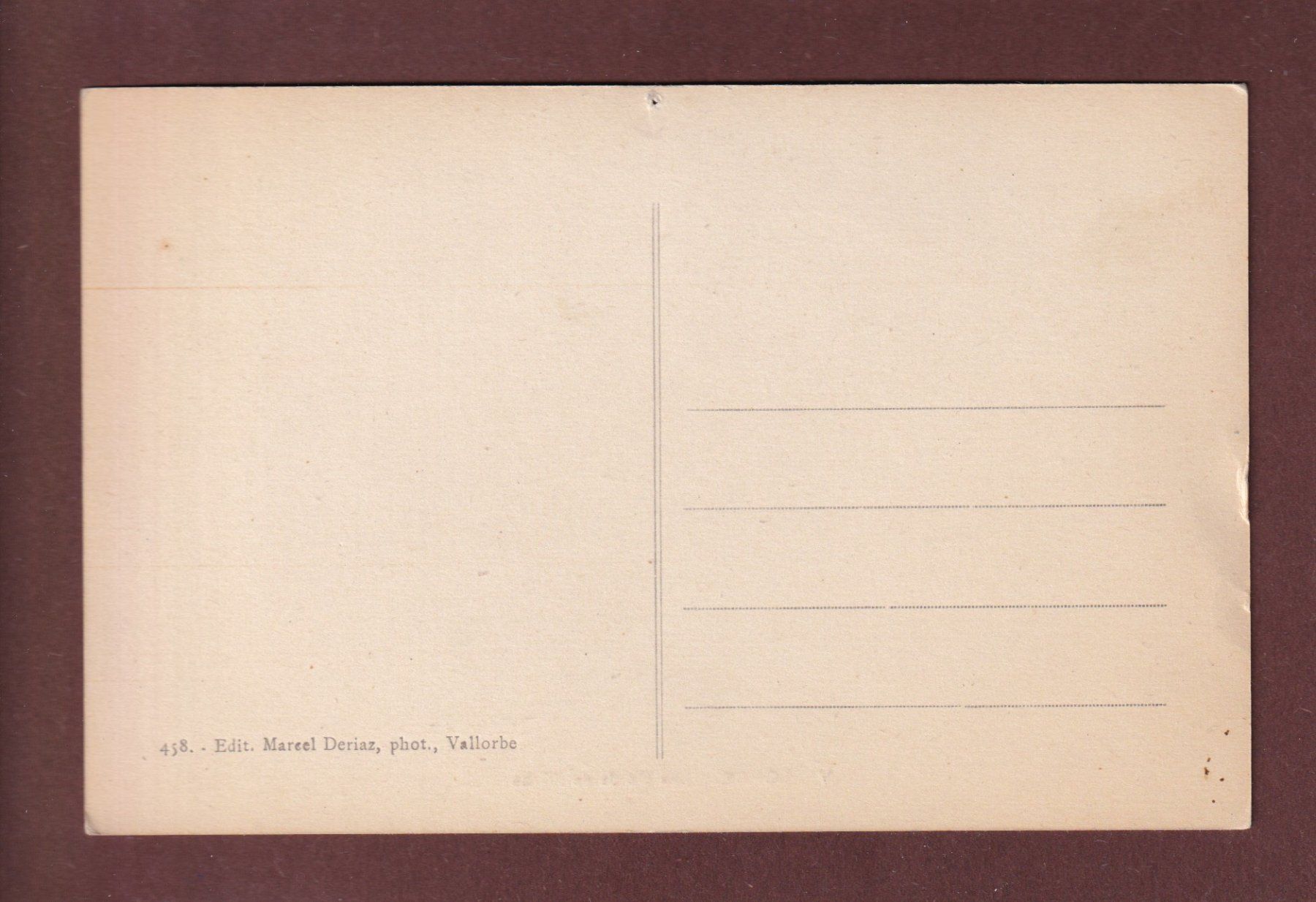 Cartoline postali: VALLORBE - L'Orbe // trou // – Usato da Pully venduto da nicecards 1