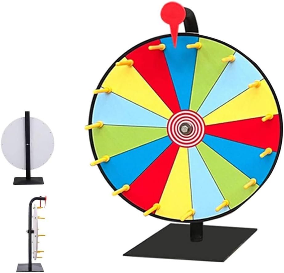 Giochi: 30cm Glücksrad mit Metallständer 15 Slots – Nuovo (secondo la descrizione) da Thun venduto da coverall 5