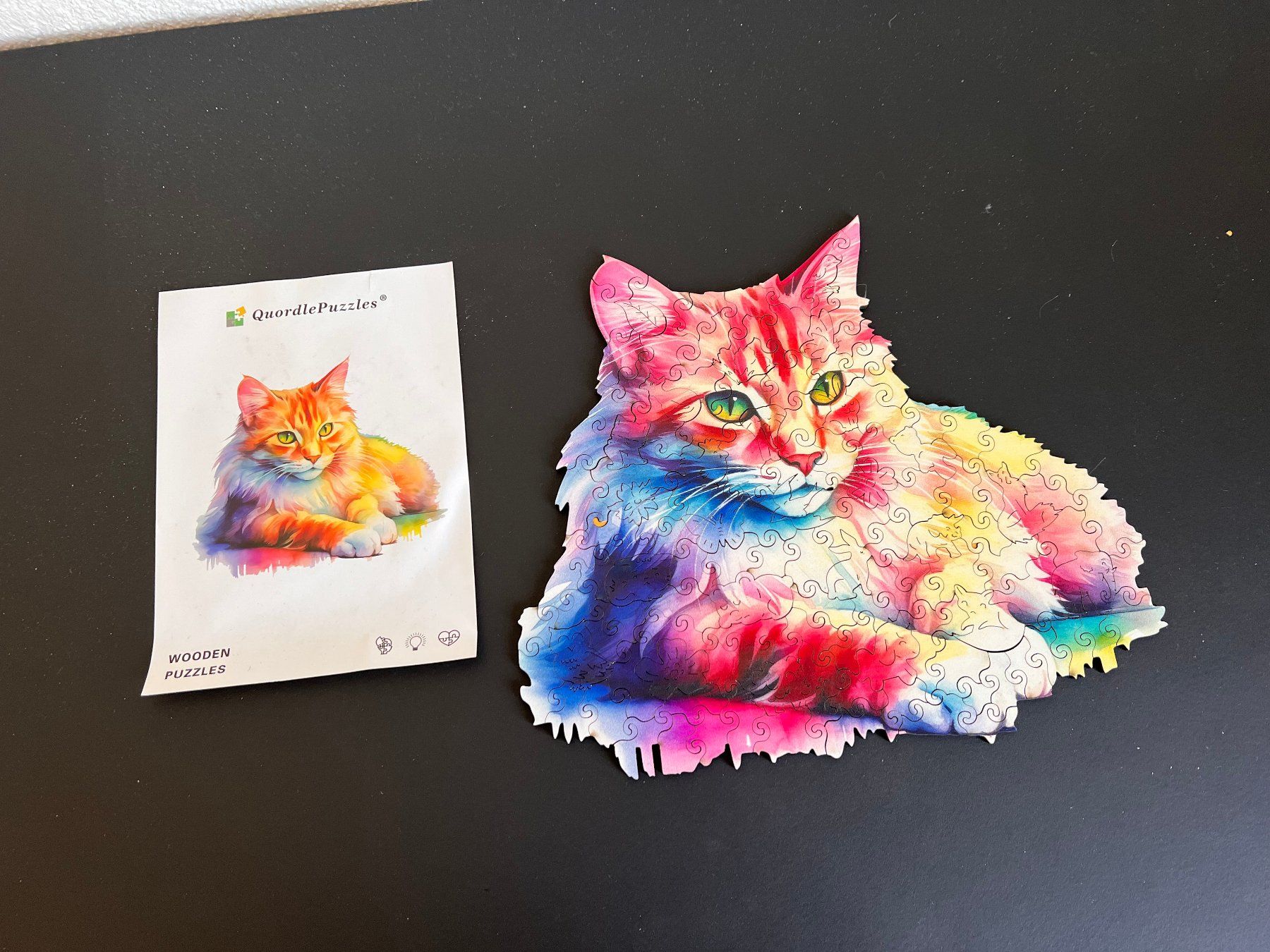 Puzzle: Quordle Puzzle "Katze" Grösse M – Usato da Mettmenstetten venduto da Strizzi05